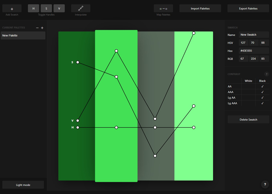 Palette - Remapping and editing color palette tool